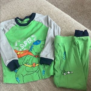 4T Boys Long Sleeve Pajama Set